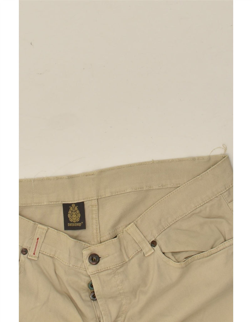 DONDUP Mens Straight Casual Trousers W36 L29 Beige | Vintage Dondup | Thrift | Second-Hand Dondup | Used Clothing | Messina Hembry 