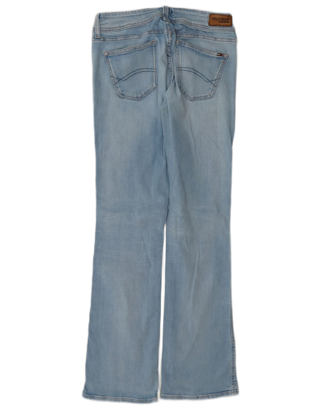 Tommy Hilfiger Womens Bootcut Jeans W29 L32 Blue Cotton