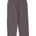 Marks & Spencer Womens Cropped Trousers UK 10 Small W28 L25 Blue