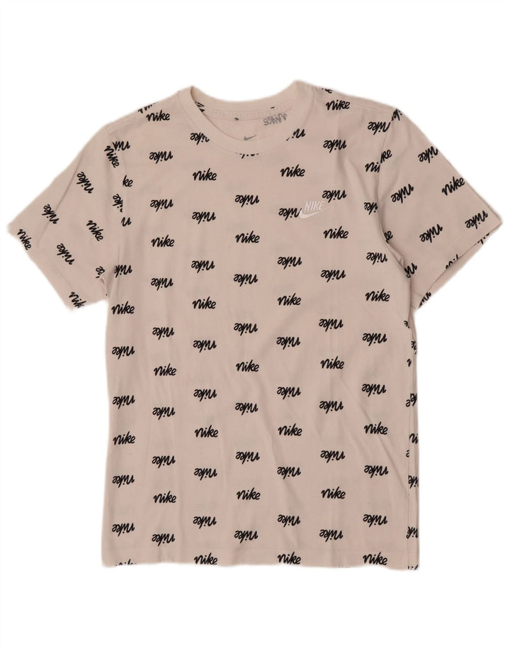 Nike Mens Graphic T-Shirt Top Small White