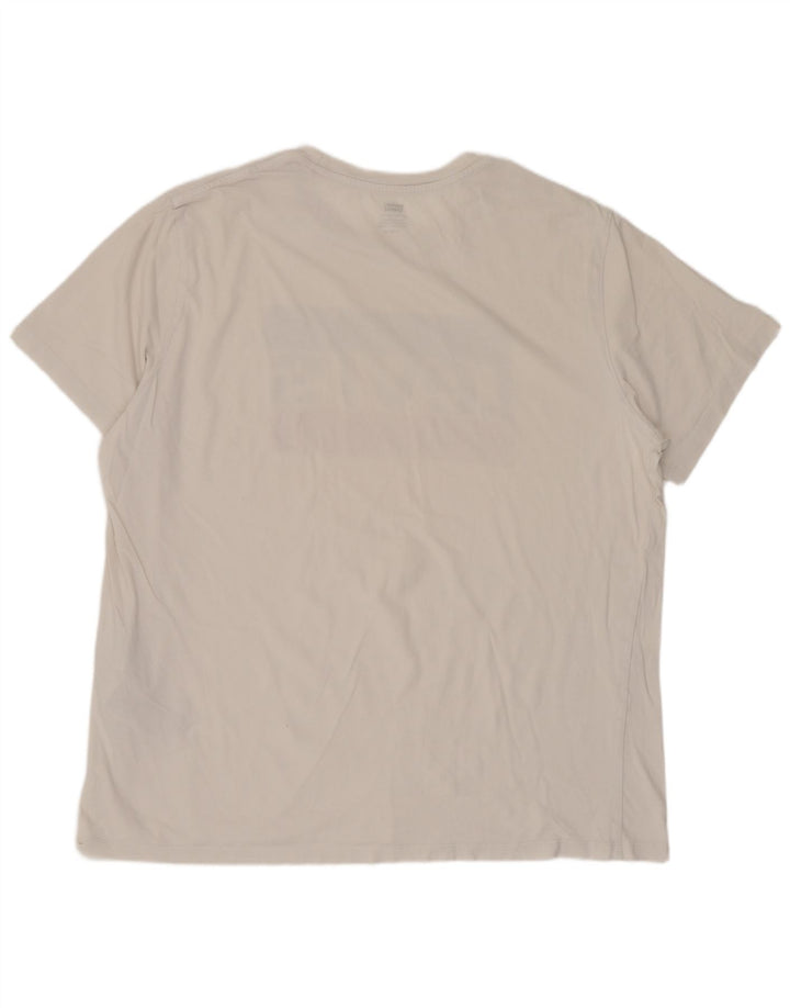 Levi's Mens Graphic T-Shirt Top XL White Cotton