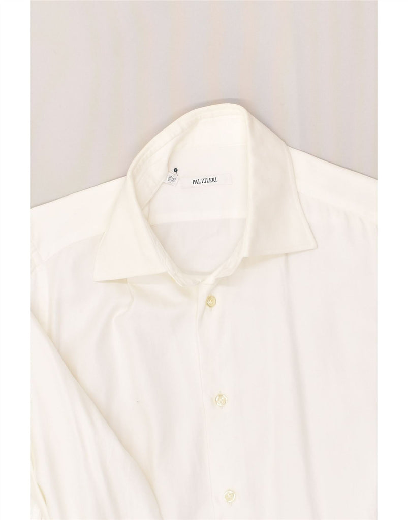 PAL ZILERI Mens Shirt Size 40 Medium White | Vintage Pal Zileri | Thrift | Second-Hand Pal Zileri | Used Clothing | Messina Hembry 