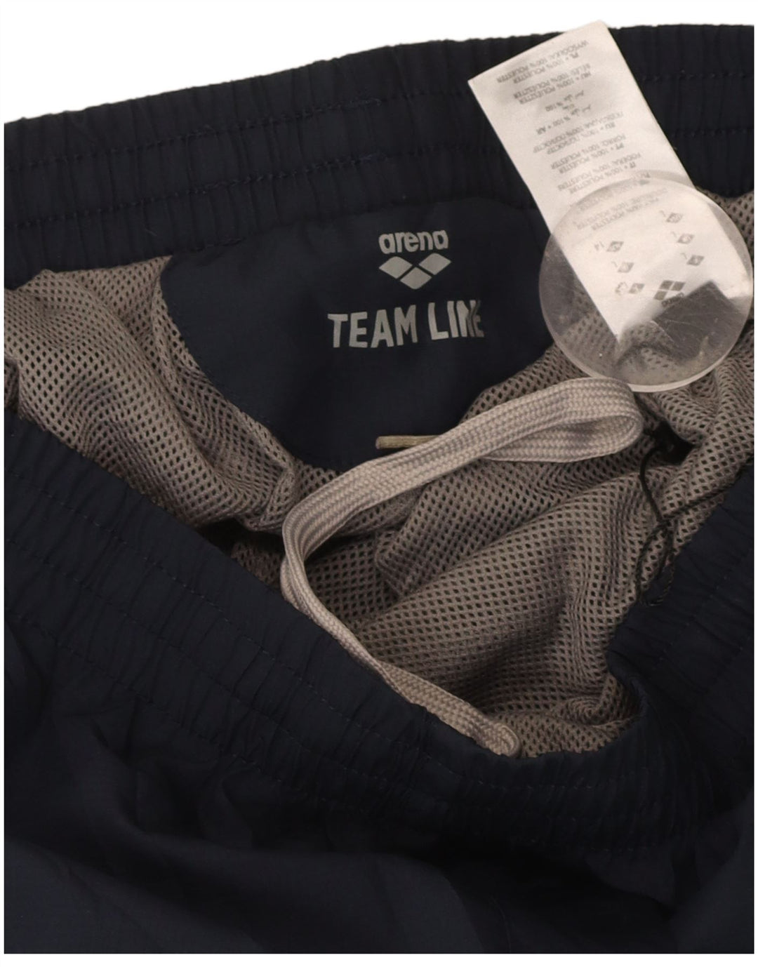 ARENA Mens Tracksuit Trousers Large  Navy Blue Polyester