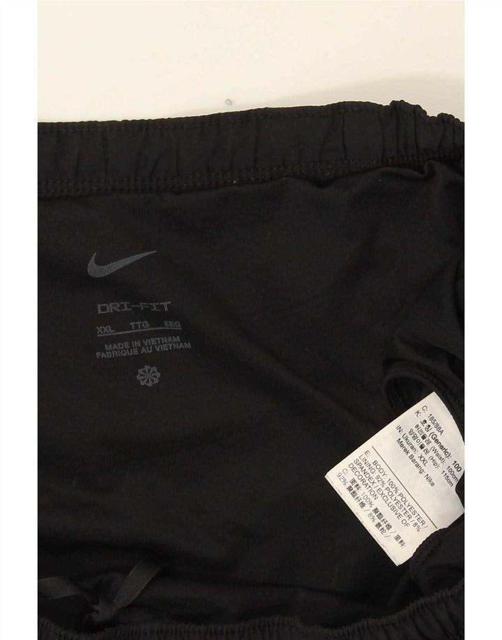 Nike Mens Dri Fit Sport Shorts 2XL  Black Polyester
