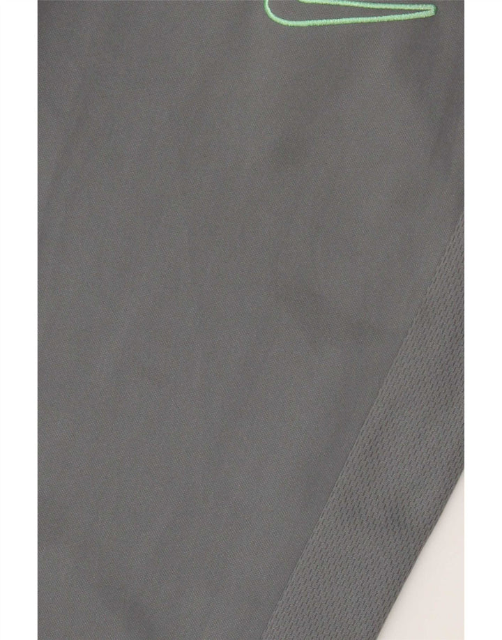 Nike Boys Dri Fit Tracksuit Trousers 13-14 Years XL Grey Polyester