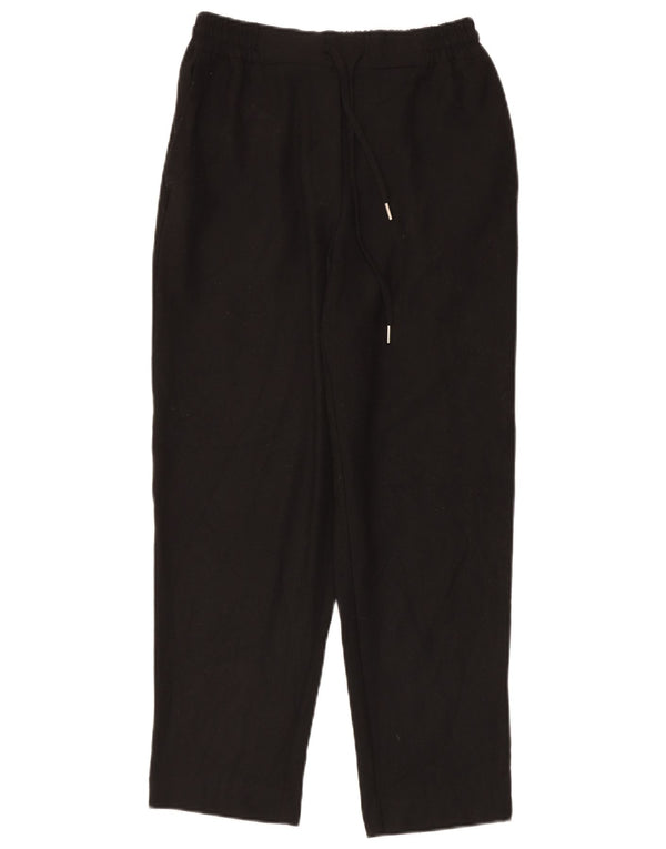 Zara Mens Tapered Trousers Small W27 L27 Black
