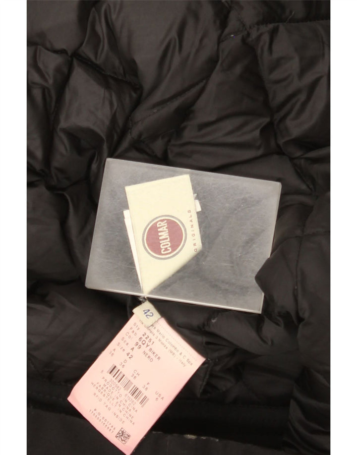 Colmar Womens Padded Jacket IT 42 Small Black Polyamide