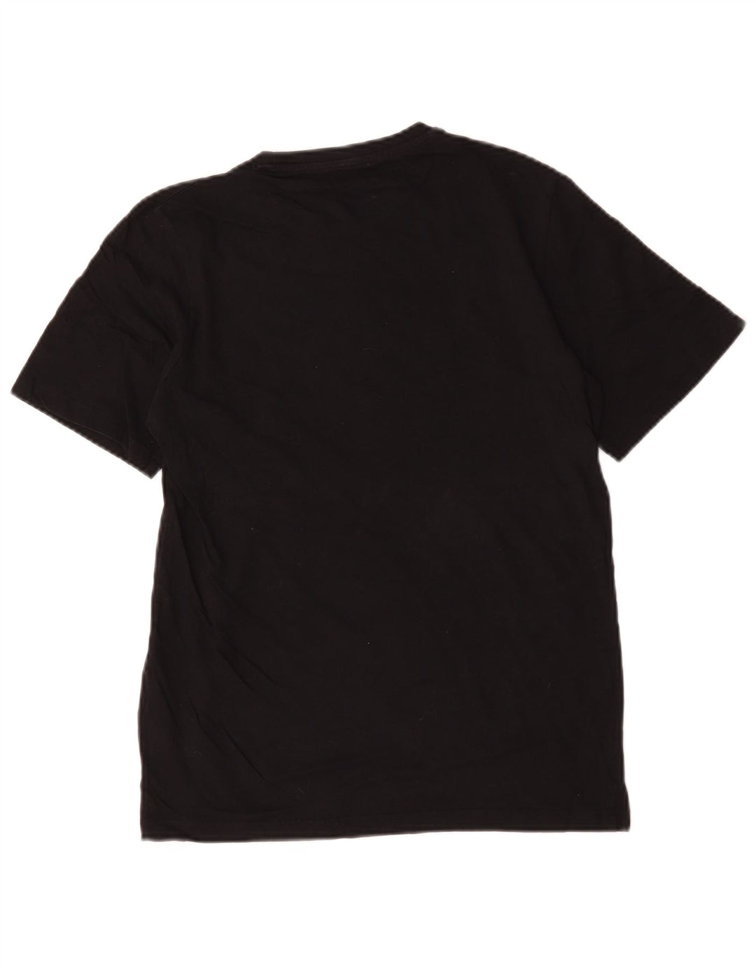 Jack & Jones Mens Graphic T-Shirt Top Small Black Cotton