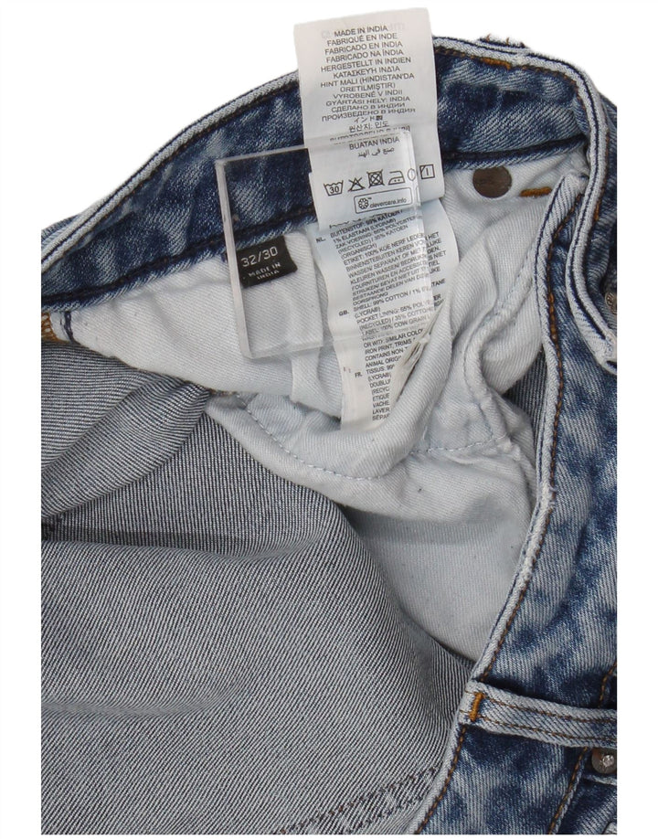 G-Star Mens Straight Jeans W32 L27 Blue Cotton