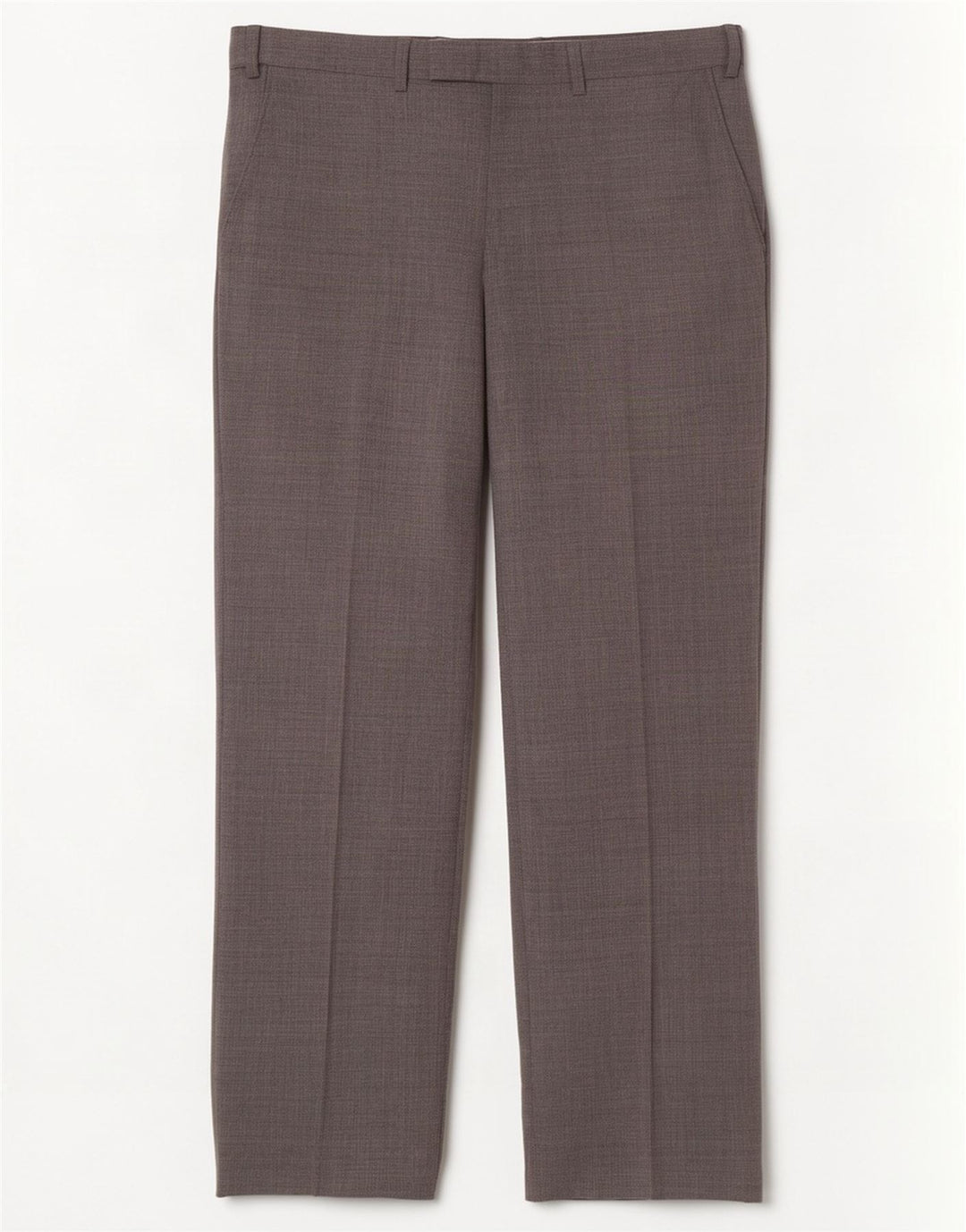 Marks & Spencer Mens Regular Fit Suit Trousers W32 L31 Grey Wool