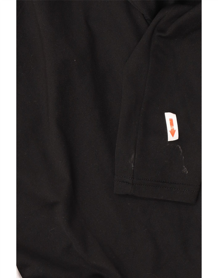Nike Mens Dri Fit Tracksuit Trousers Medium Black Colourblock Polyester