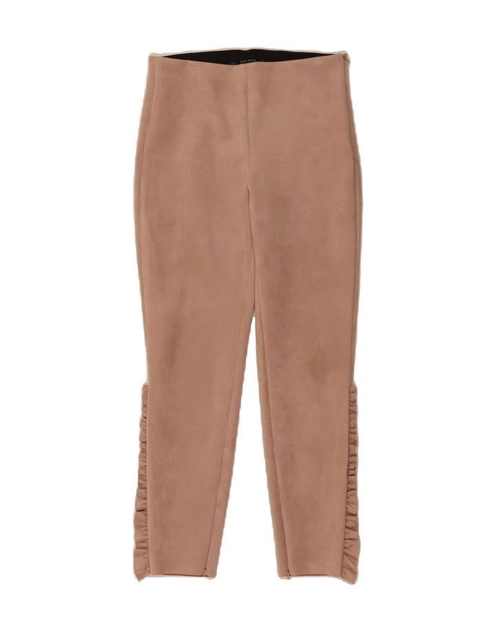 ZARA Womens Slim Casual Trousers Medium W30 L26 Pink Vintage Zara and Second-Hand Zara from Messina Hembry 