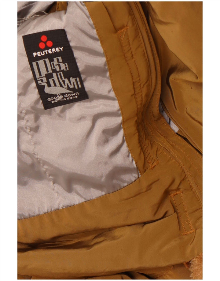 PEUTEREY Womens Padded Jacket IT 48 XL Brown