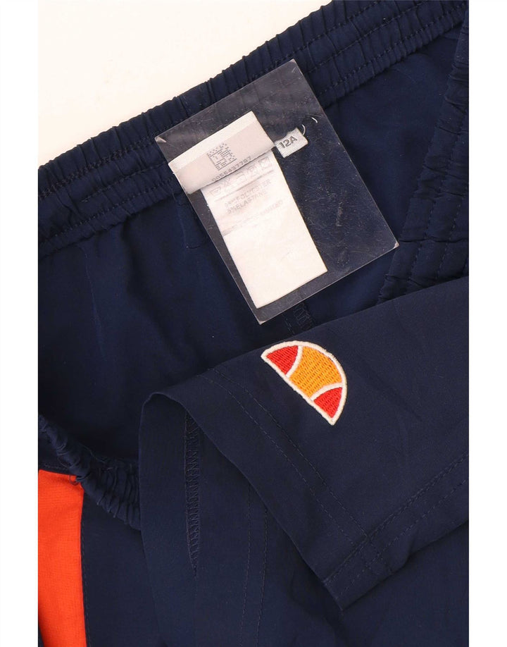 Ellesse Boys Sport Shorts 11-12 Years Navy Blue Polyester