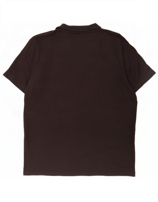Puma Mens Graphic T-Shirt Top Large Black