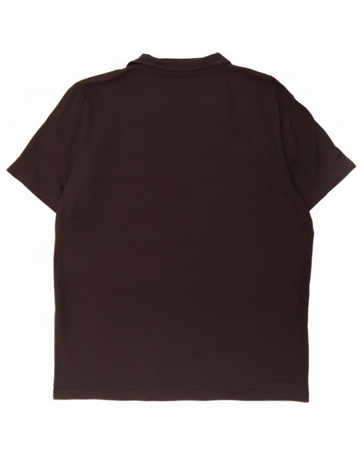 Puma Mens Graphic T-Shirt Top Large Black