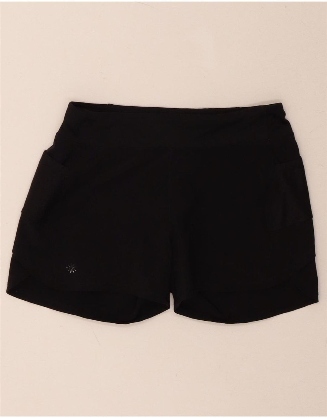 ATHLETA Girls Sport Shorts 13-14 Years XL Black Polyester Vintage Athleta and Second-Hand Athleta from Messina Hembry 