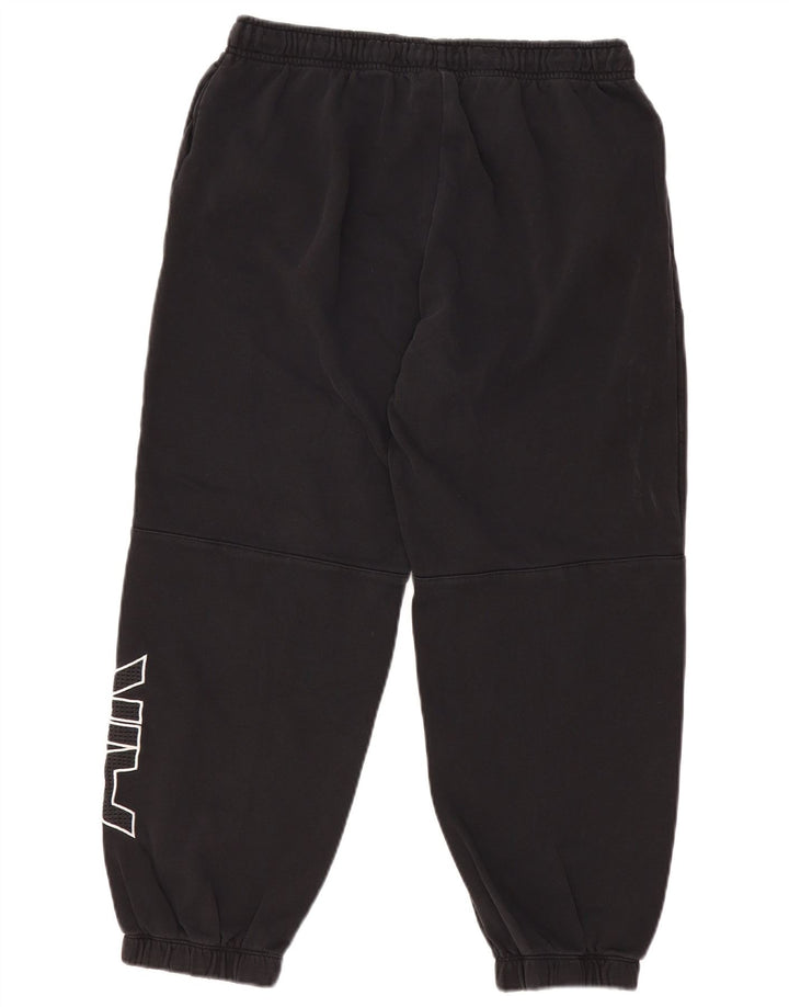 NIKE Mens Air Graphic Tracksuit Trousers Joggers Medium Black Cotton