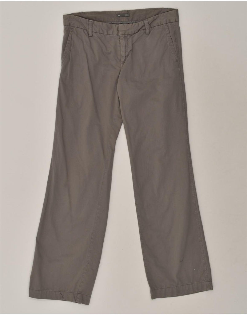 GAP Womens Straight Chino Trousers US 6 Medium W30 L32 Grey Cotton | Vintage Gap | Thrift | Second-Hand Gap | Used Clothing | Messina Hembry 