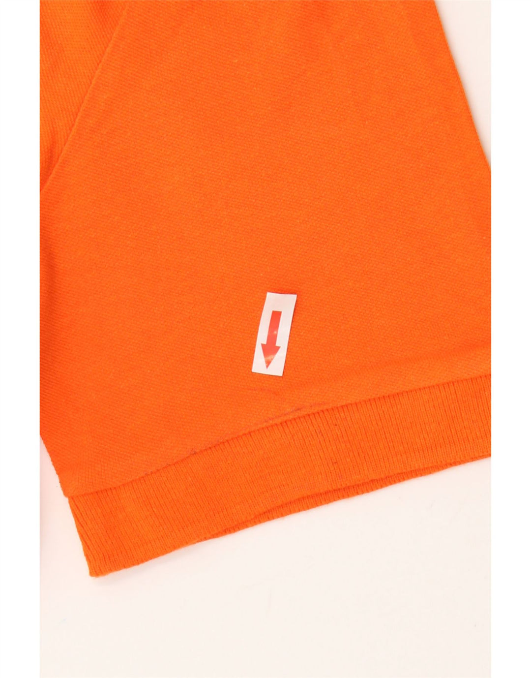 Kappa Mens Polo Shirt Large Orange Cotton