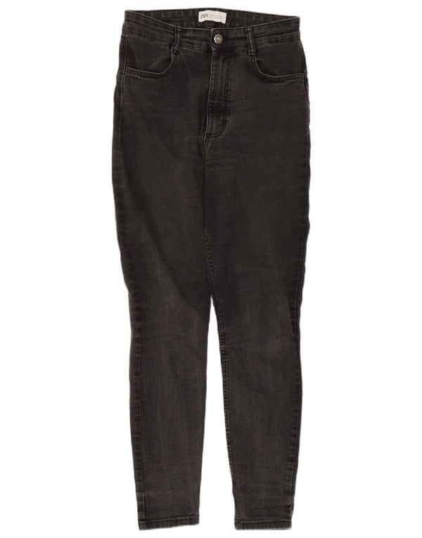Zara Womens Skinny Jeans EU 38 Small W28 L26 Grey Cotton