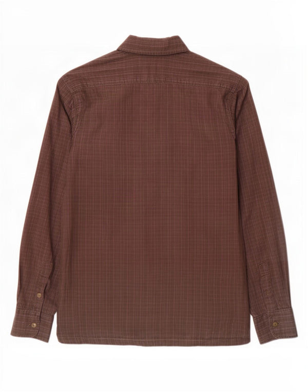 Paul Smith Mens Shirt Medium Brown Check