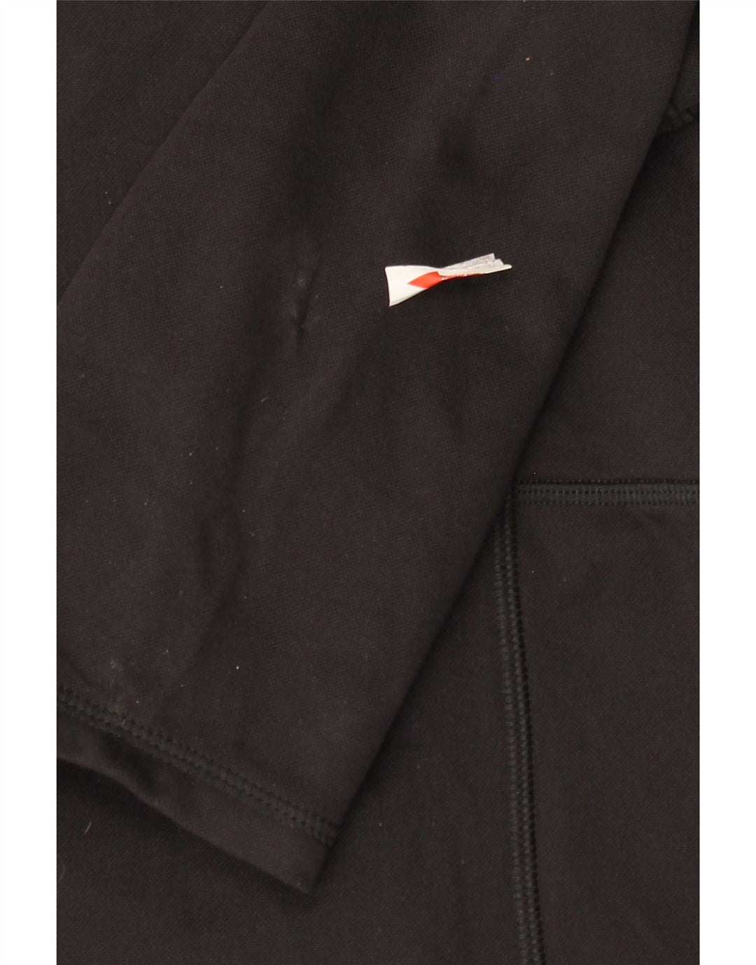 Champion Womens Tracksuit Top Jacket UK 18 XL Black Polyester