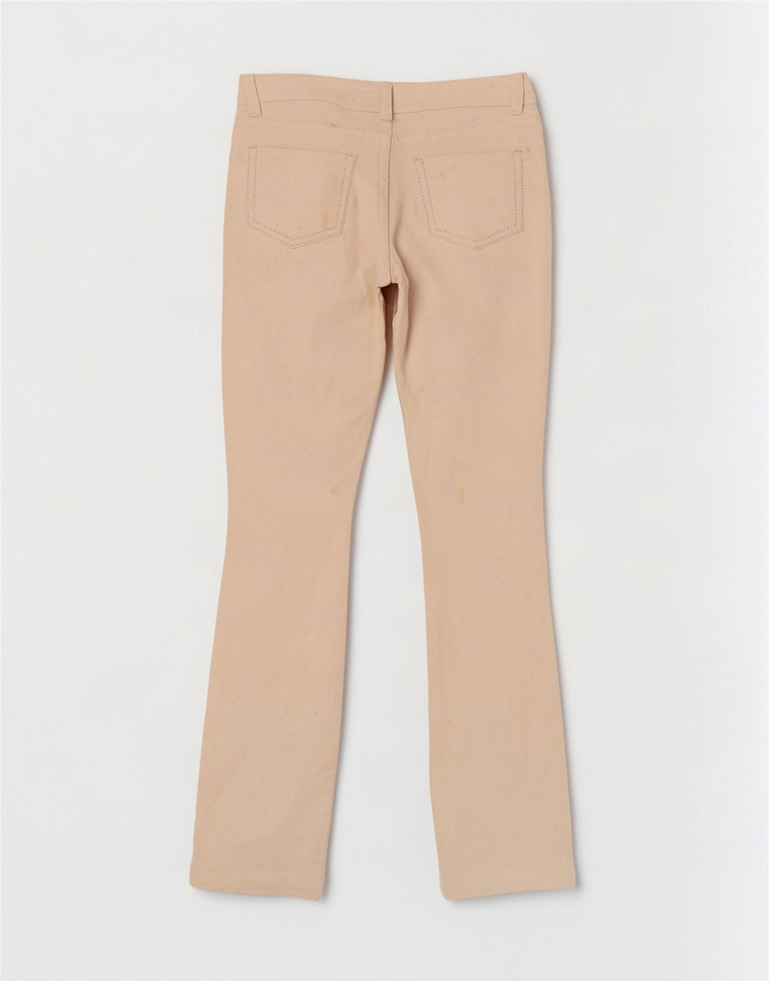 Richmond Womens Straight Jeans W29 L33 White Cotton