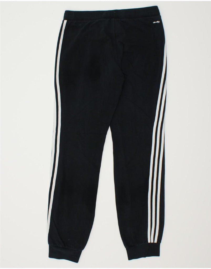 ADIDAS Womens Tracksuit Trousers Joggers UK 8/10 Small Black Cotton | Vintage Adidas | Thrift | Second-Hand Adidas | Used Clothing | Messina Hembry 