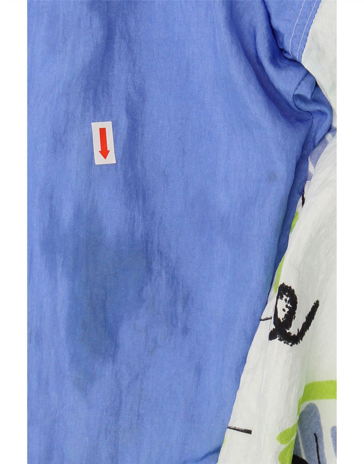 Leopard Mens Tracksuit Top Jacket UK 38/40 Medium Multicoloured Colourblock