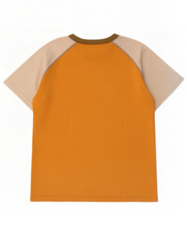 Timberland Boys Graphic T-Shirt Top 11-12 Years Orange Colourblock