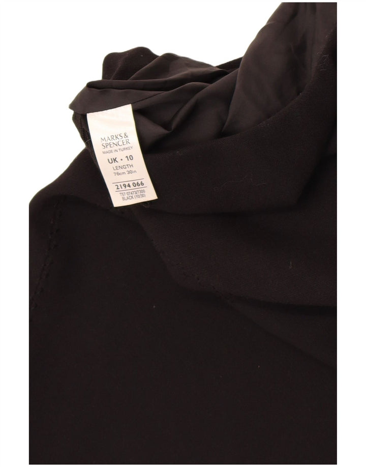 Marks & Spencer Womens Maxi Skirt UK 10 Small W26  Black Polyester