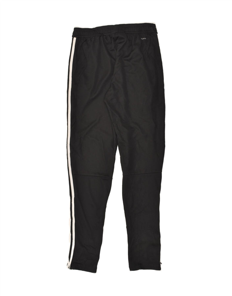 ADIDAS Boys Tracksuit Trousers 13-14 Years Black Polyester | Vintage Adidas | Thrift | Second-Hand Adidas | Used Clothing | Messina Hembry 