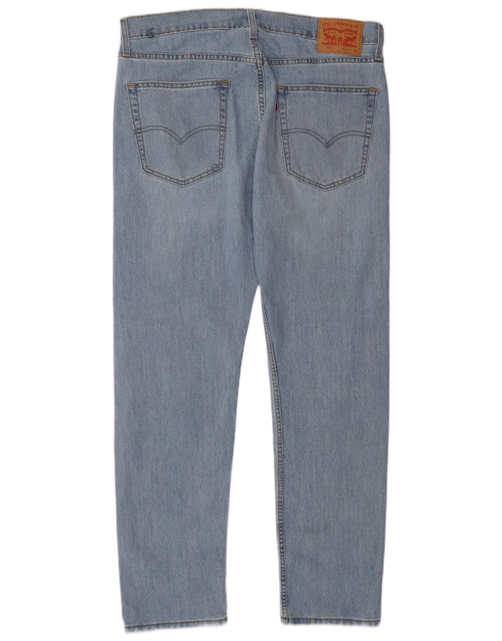 Levi's Mens 502 Tapered Jeans W36 L32 Blue Cotton