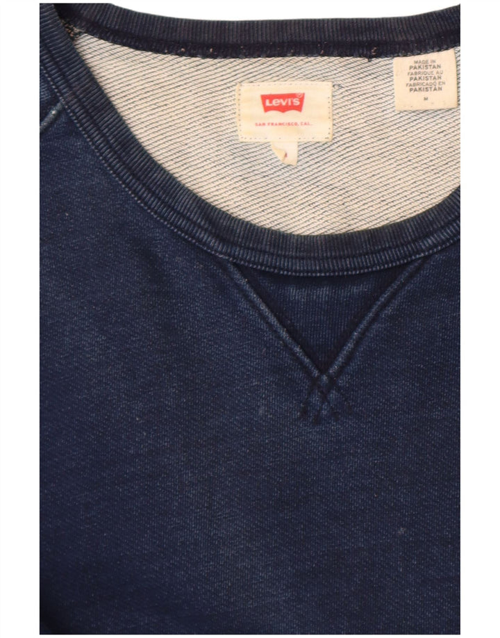 Levi's Mens Sweatshirt Jumper Medium Navy Blue