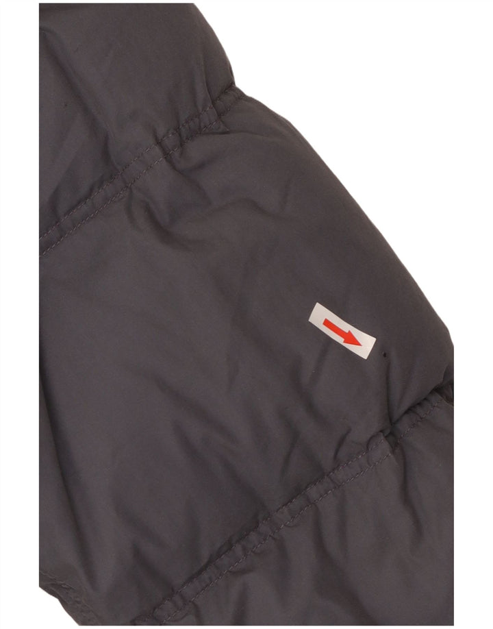 Lotto Mens Reversible Padded Jacket UK 38 Medium Grey Polyester