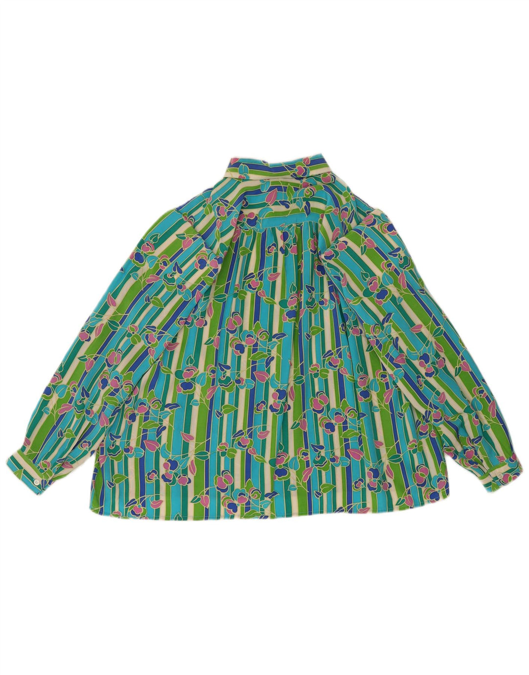 Diana Bentall's Womens Pullover Shirt Blouse UK 20 2XL Multicoloured Floral