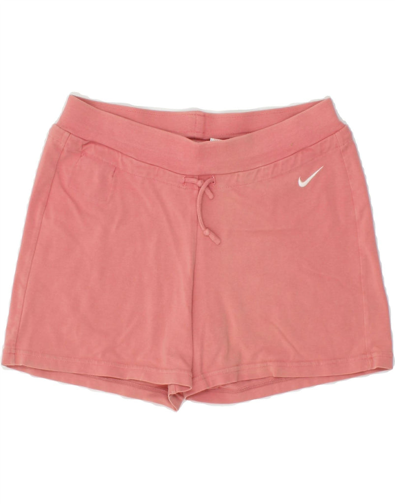 NIKE Womens Sport Shorts UK 6/8 XS Pink Cotton | Vintage Nike | Thrift | Second-Hand Nike | Used Clothing | Messina Hembry 