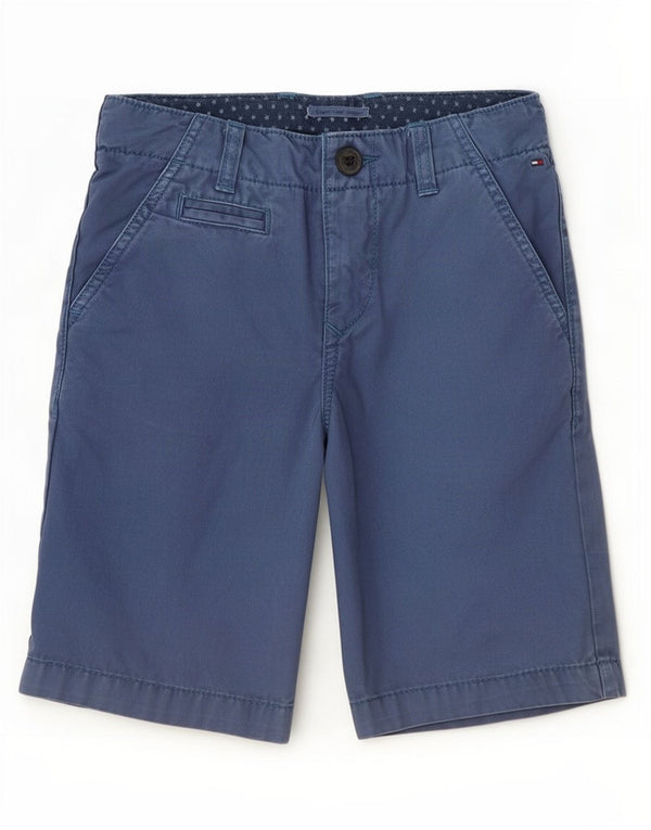 Tommy Hilfiger Boys Chino Shorts 7-8 Years W24 Blue Cotton