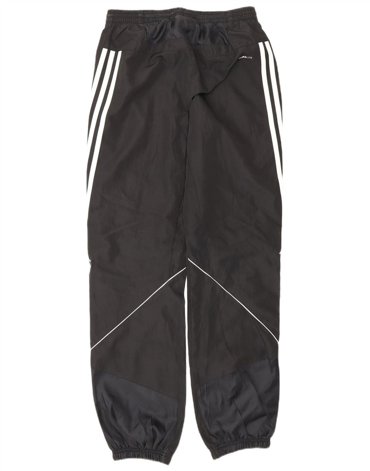 ADIDAS Boys Climalite Tracksuit Trousers Joggers 13-14 Years  Black