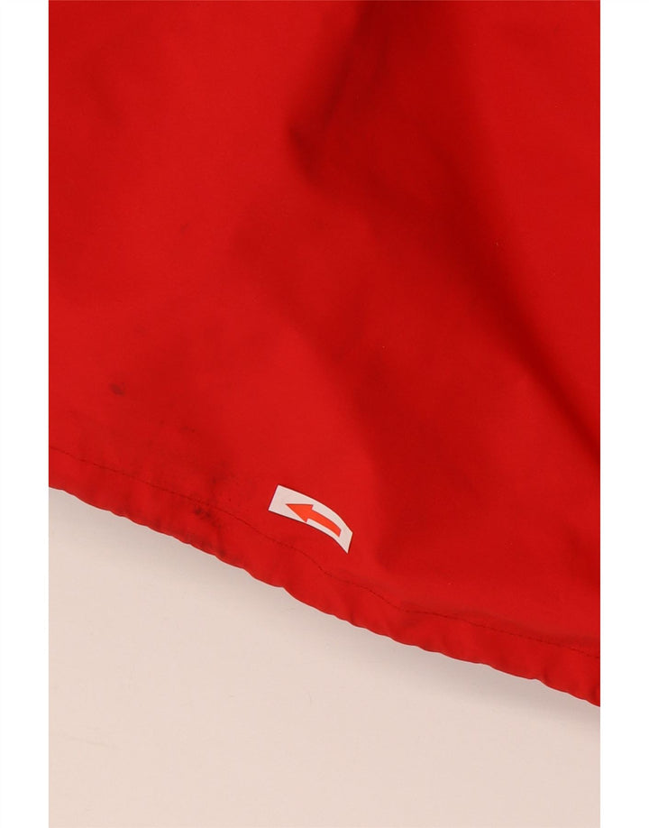 Cassin Mens Hooded Ski Jacket IT 50 Large Red Colourblock Polyester