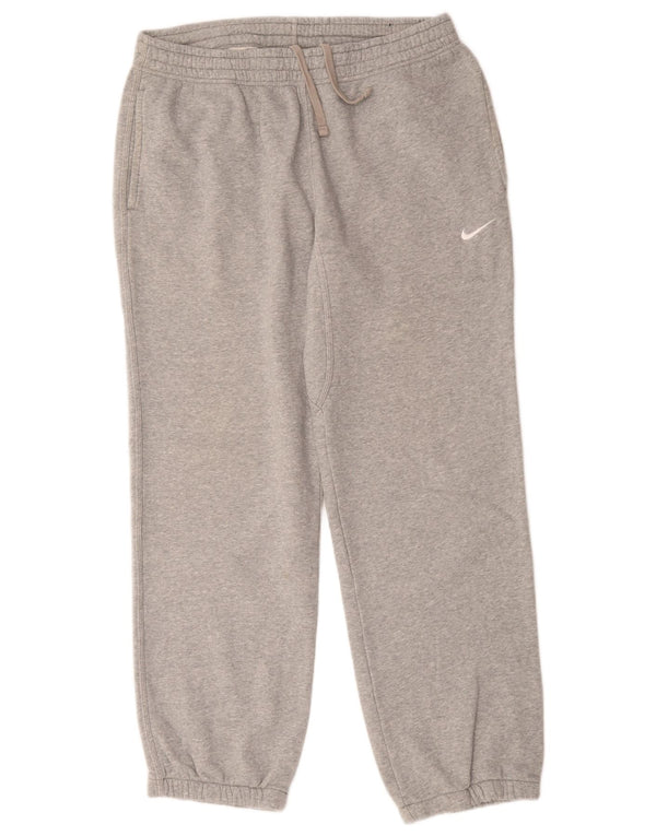 Nike Mens Tracksuit Trousers Joggers Medium Grey Cotton