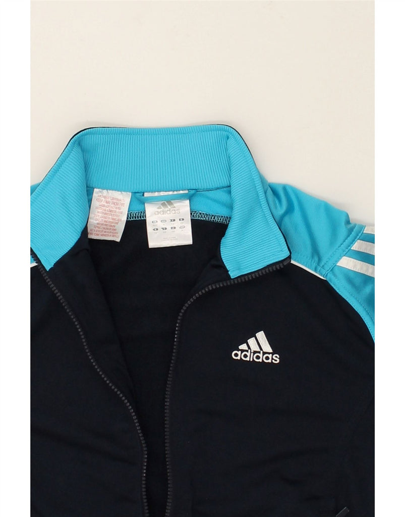 ADIDAS Boys Graphic Tracksuit Top Jacket 11-12 Years Large  Black | Vintage Adidas | Thrift | Second-Hand Adidas | Used Clothing | Messina Hembry 