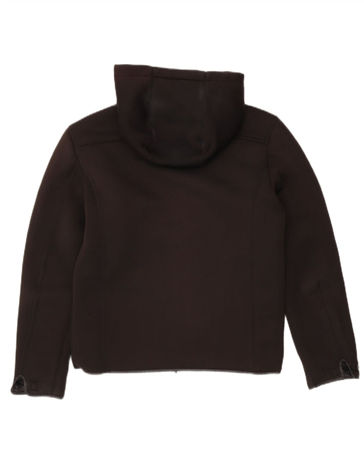 Bomboogie Mens Hooded Bomber Padded Jacket UK 36 Small Black Polyester