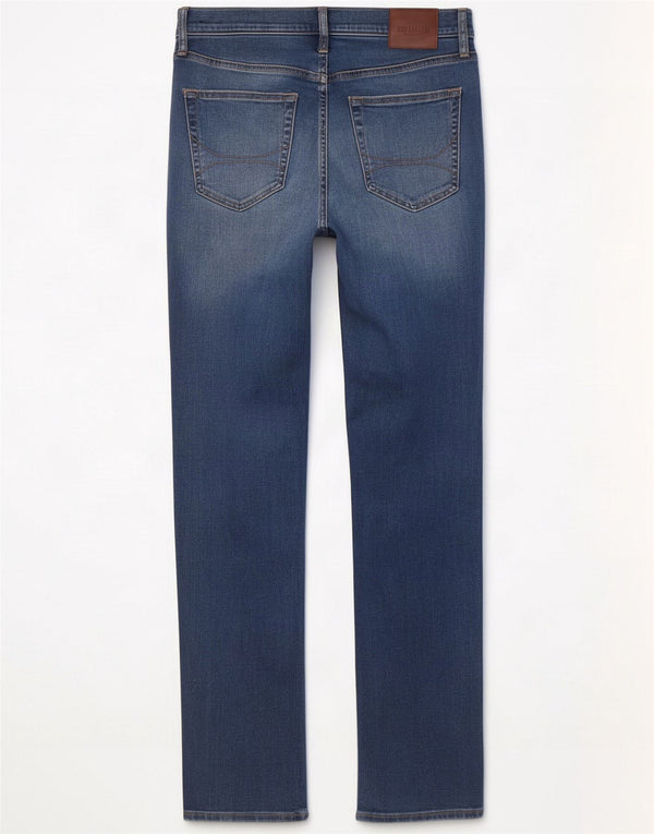 Hollister Mens Distressed Slim Jeans W31 L32 Blue Cotton