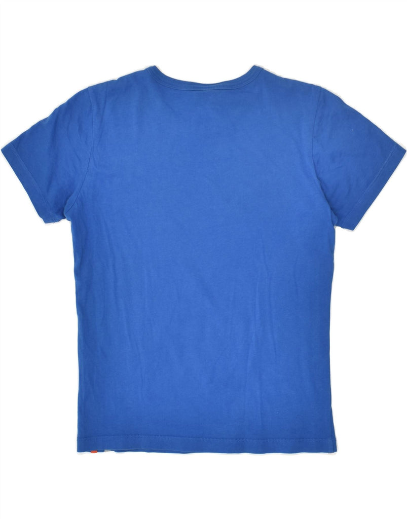 CHAMPION Boys Graphic T-Shirt Top 9-10 Years Medium Blue Cotton | Vintage Champion | Thrift | Second-Hand Champion | Used Clothing | Messina Hembry 
