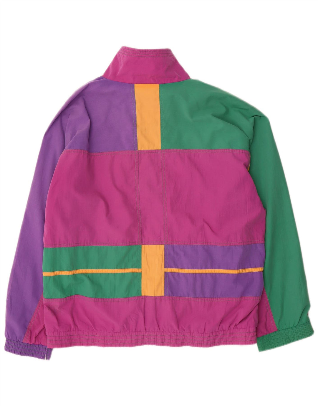 Lotto Womens Tracksuit Top Jacket UK 18 XL Multicoloured Colourblock