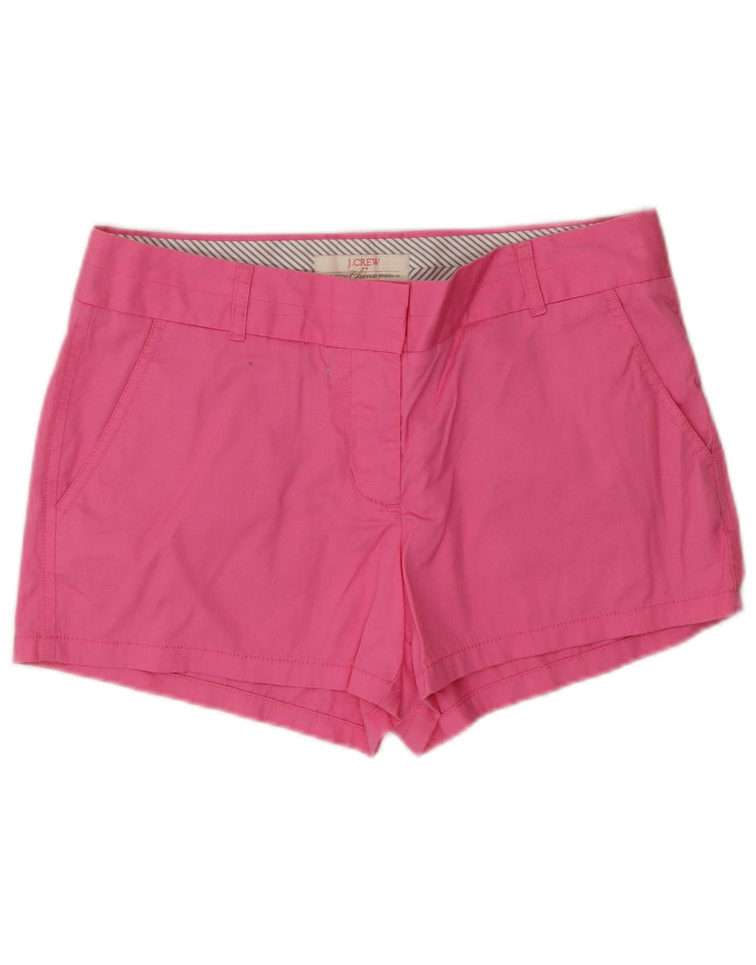J. CREW Womens Chino Shorts US 6 Medium W32  Pink Cotton