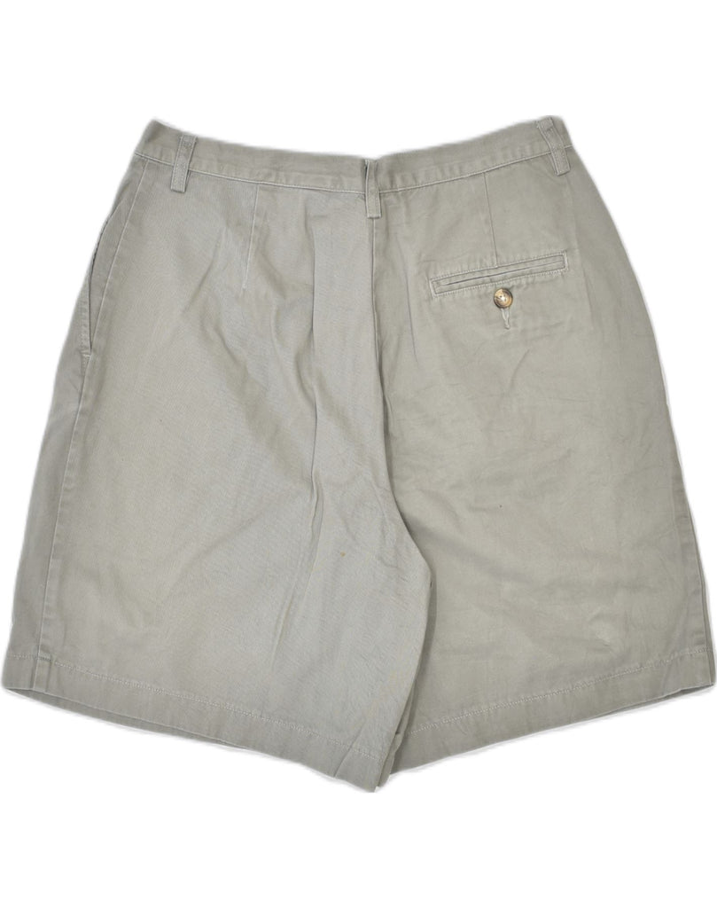 EDDIE BAUER Womens Shorts US 12 Large W32 Grey Cotton | Vintage | Thrift | Second-Hand | Used Clothing | Messina Hembry 