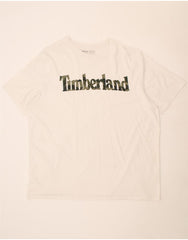 TIMBERLAND Mens Regular Fit Graphic T-Shirt Top 3XL White